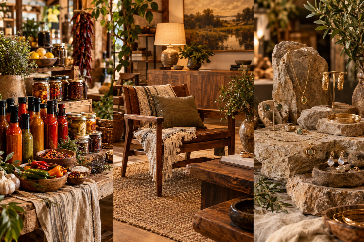 Lagniappe Flavors America’s Digital Farmers Market bringing together American foods, furniture, fine jewelry, gifts and maker discoveries in one connected marketplace.