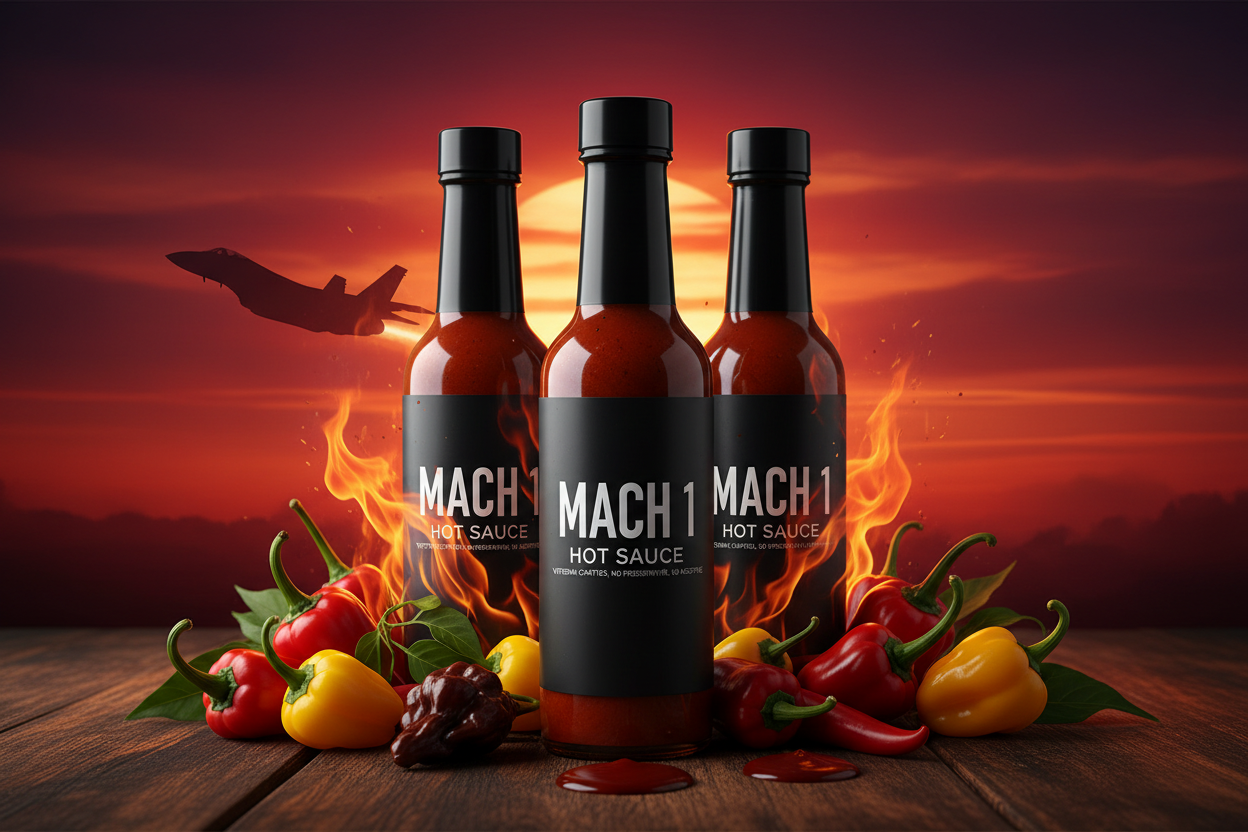 Mach 1 Hot Sauce Hero Banner