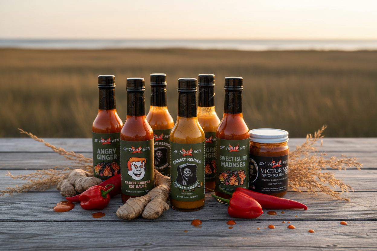 SH' That's Hot! – Bold Lowcountry Craft Hot Sauce Collection SC - Lagniappe Flavors