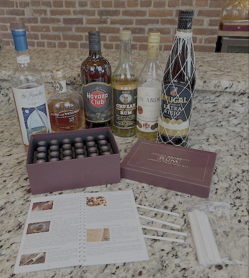 Rum Aroma Masterclass Kit - 24 Signature Aromas + Training Guide