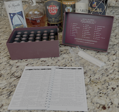 Rum Aroma Masterclass Kit - 24 Signature Aromas + Training Guide
