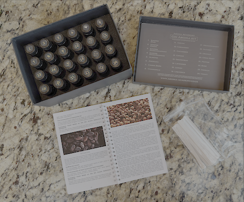 Gin Aroma Masterclass Kit - 24 Signature Aromas + Training Guide