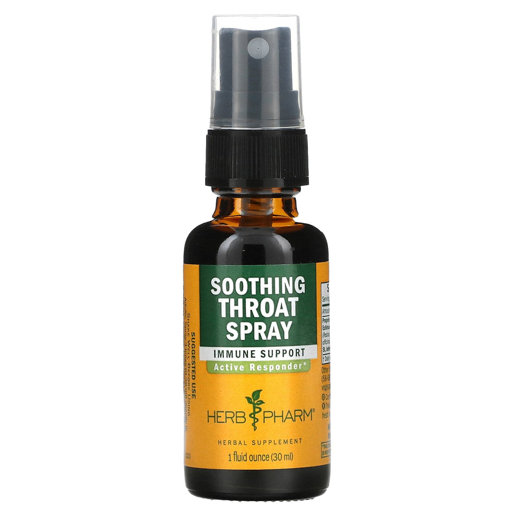 Herb Pharm Soothing Throat Spray, 1 fl oz
