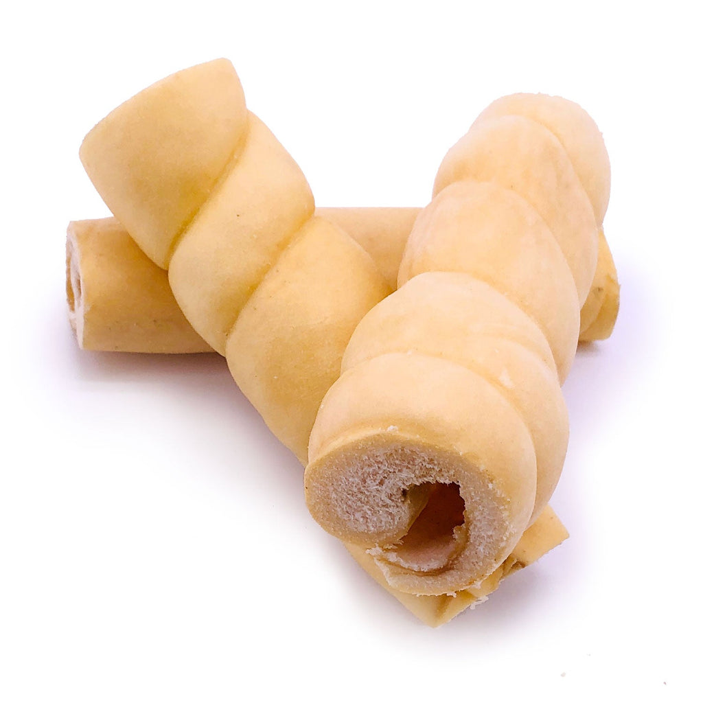 ValueBull Beef Cheek Roll Dog Chews, Jumbo 5-6 Inch, 10 Count