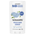 Schmidt's Fresh Rain Birch Deodorant Stick, 2.65 oz