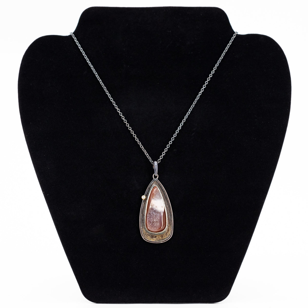 Argentium Sterling Silver Necklace | 18k Gold | Jules Jewel Box