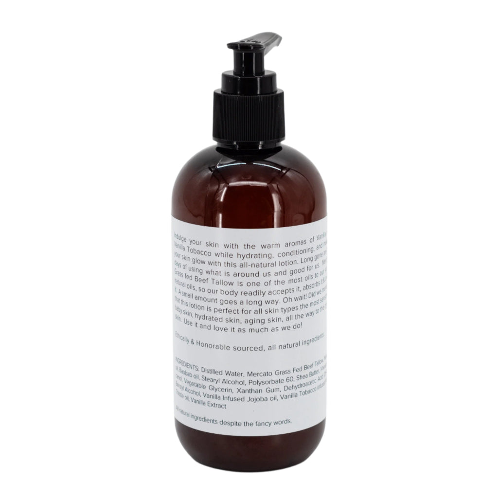 Vanilla Smoke Tallow Lotion | Multiple Sizes | Emerald Healing Arts & Apothecary