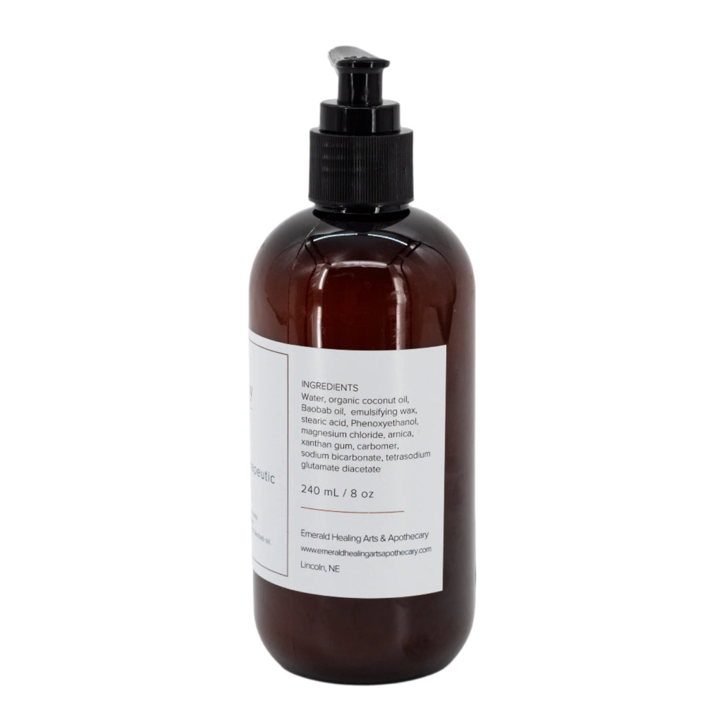 Magnesium & Arnica Therapeutic Lotion | Multiple Sizes | Emerald Healing Arts & Apothecary
