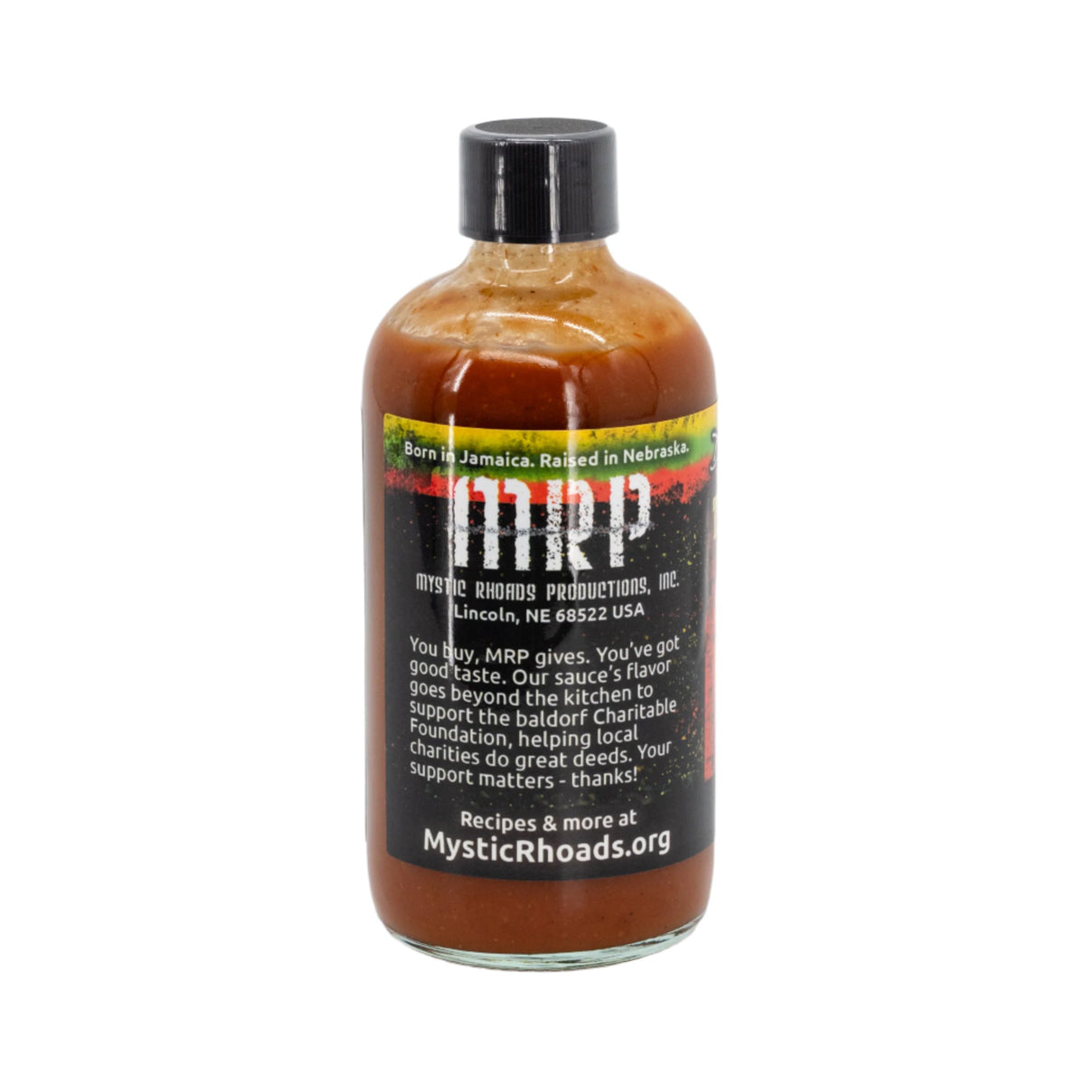 Trelawny Red Smoked & Spicy BBQ Sauce | 8 oz | Mystic Rhoads Productions