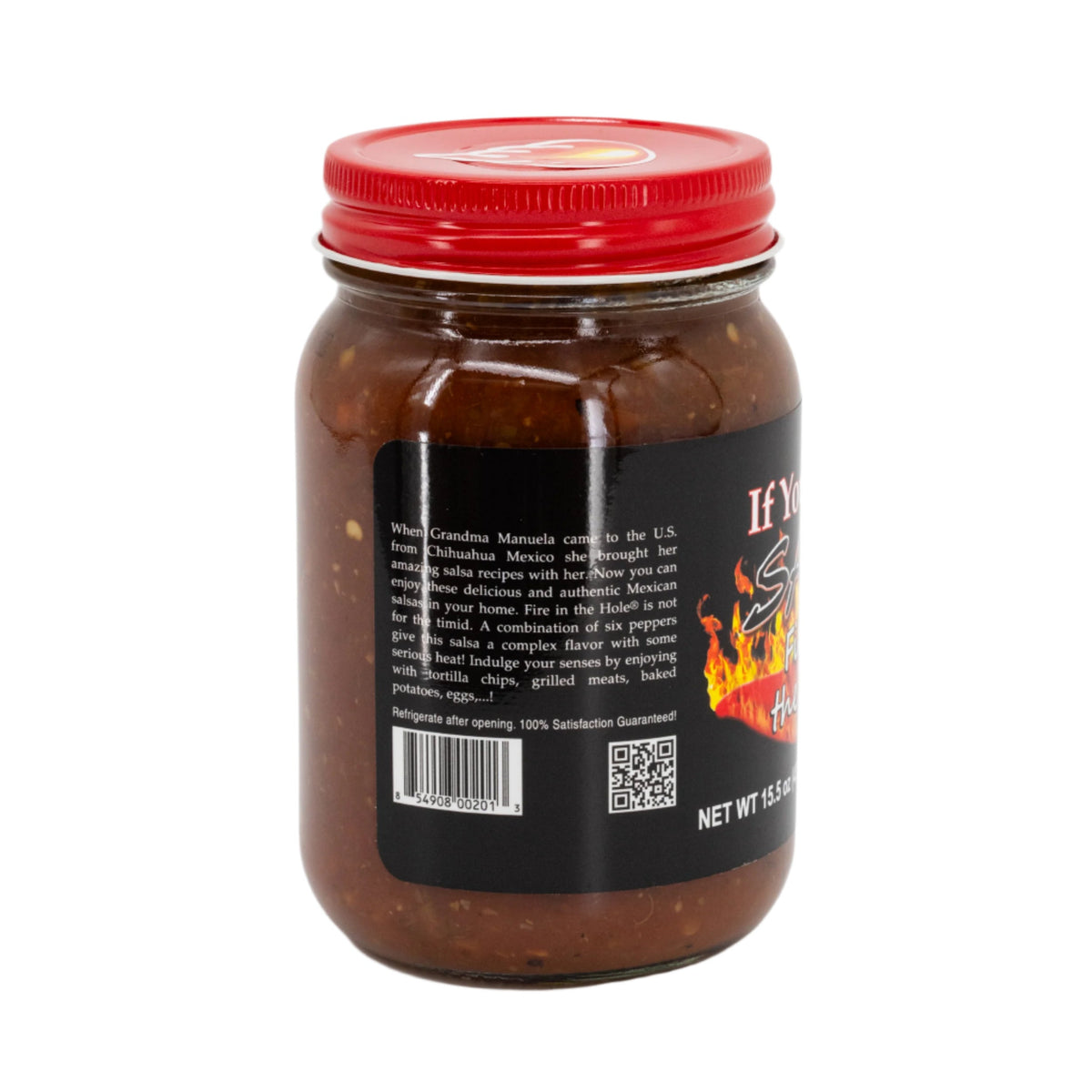 Fire In The Hole Spicy Salsa | 15.5 oz | Pack of 2 | If You Dare Foods