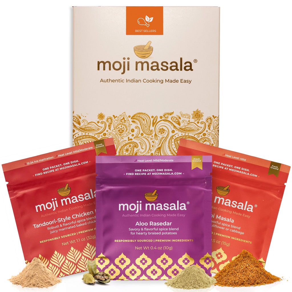 The Perfect Starter Set — 3 Indian Dinners