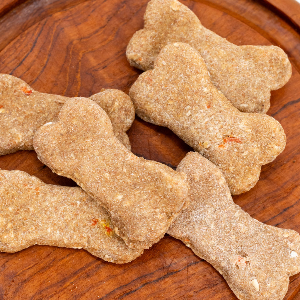 Bag O' Bones Carrot & Oat Dog Biscuits | 20 Biscuits | Dogalicious