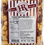 Peanut Butter Cup Popcorn | Pack of 2 | 7 oz | HR Poppin' Snacks