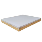10-Frame Cypress Metal Capped Telescoping Cover