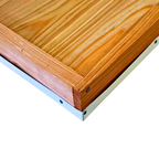 10-Frame Cypress Metal Capped Telescoping Cover