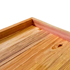 10-Frame Cypress Metal Capped Telescoping Cover
