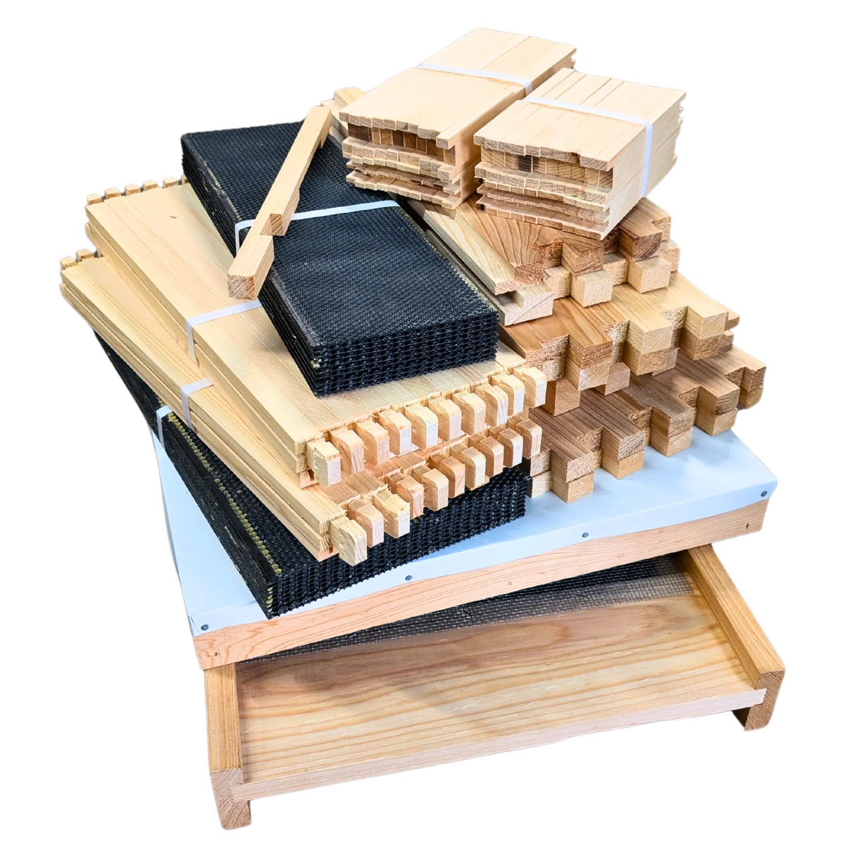 10-Frame Deep and Medium Box Hive Kit
