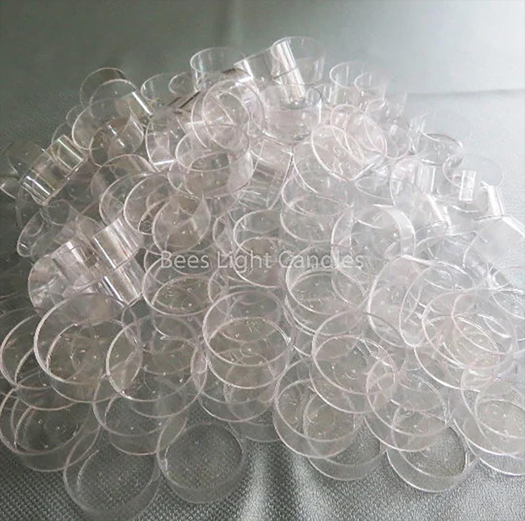1000 Clear Polycarbonate Tealight Cups