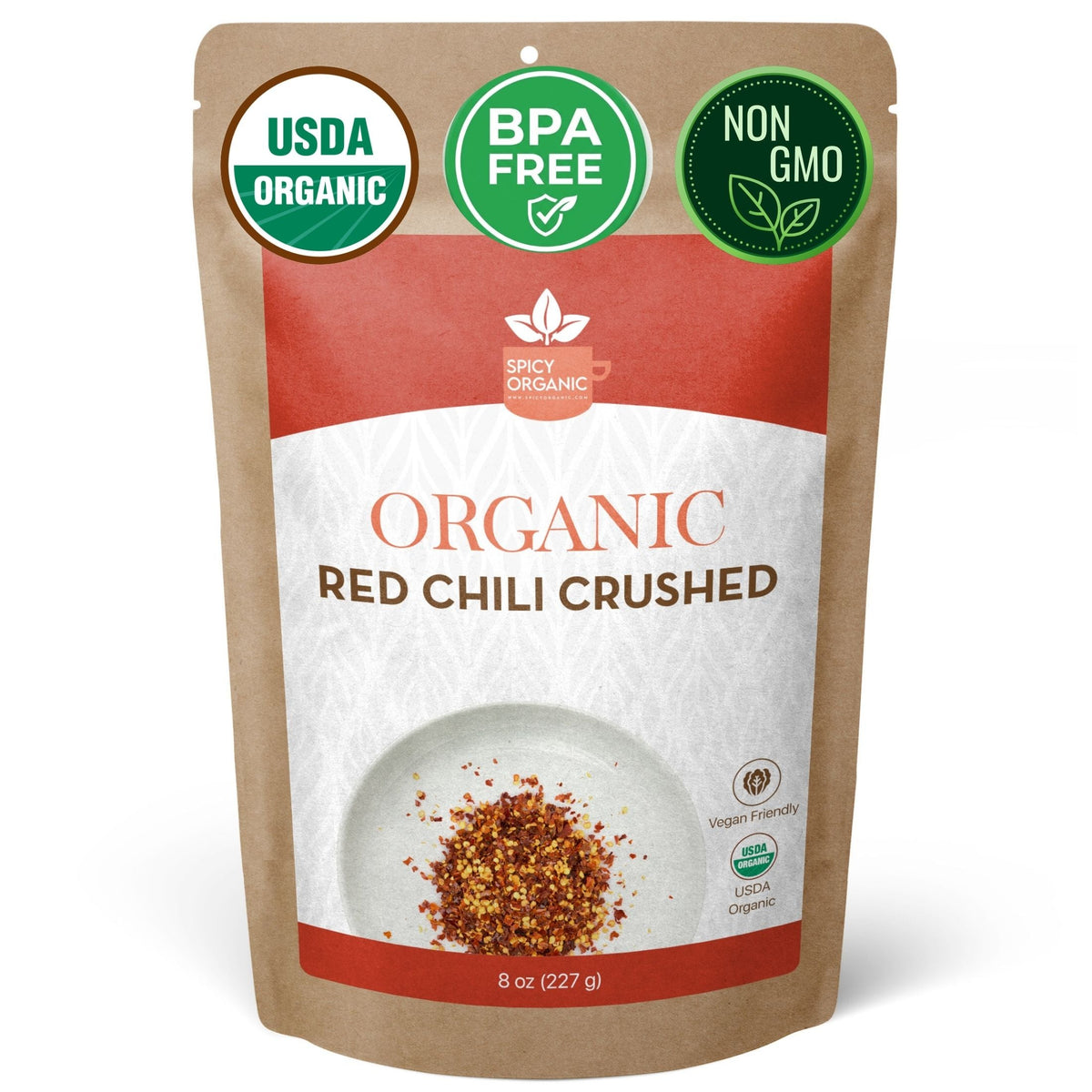 Organic Red Chili Flakes – For Pizza, Curries & Blends