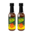 Code 10-53 Hot Sauce | 5.5 oz | Pack of 2 | Hot Heat Level | If You Dare Foods