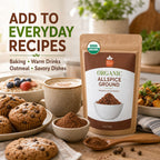 Organic Allspice Powder – For Baking & Marinades