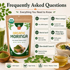 Organic Moringa Powder – For Smoothies & Golden Milk