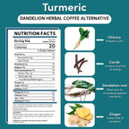 Dandelion Turmeric Herbal Coffee