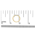 10k two tone 1/2 cttw diamond kite and split shank ring h-i si2-i1 bijoux-nyc direct