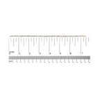 10k yellow gold 1.00 cttw diamond 3 stone link bracelet 7.25 inches bijoux-nyc direct