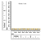 2.0 cttw princess cut diamond invisible link bracelet 10k yellow gold 7 bijoux-nyc direct