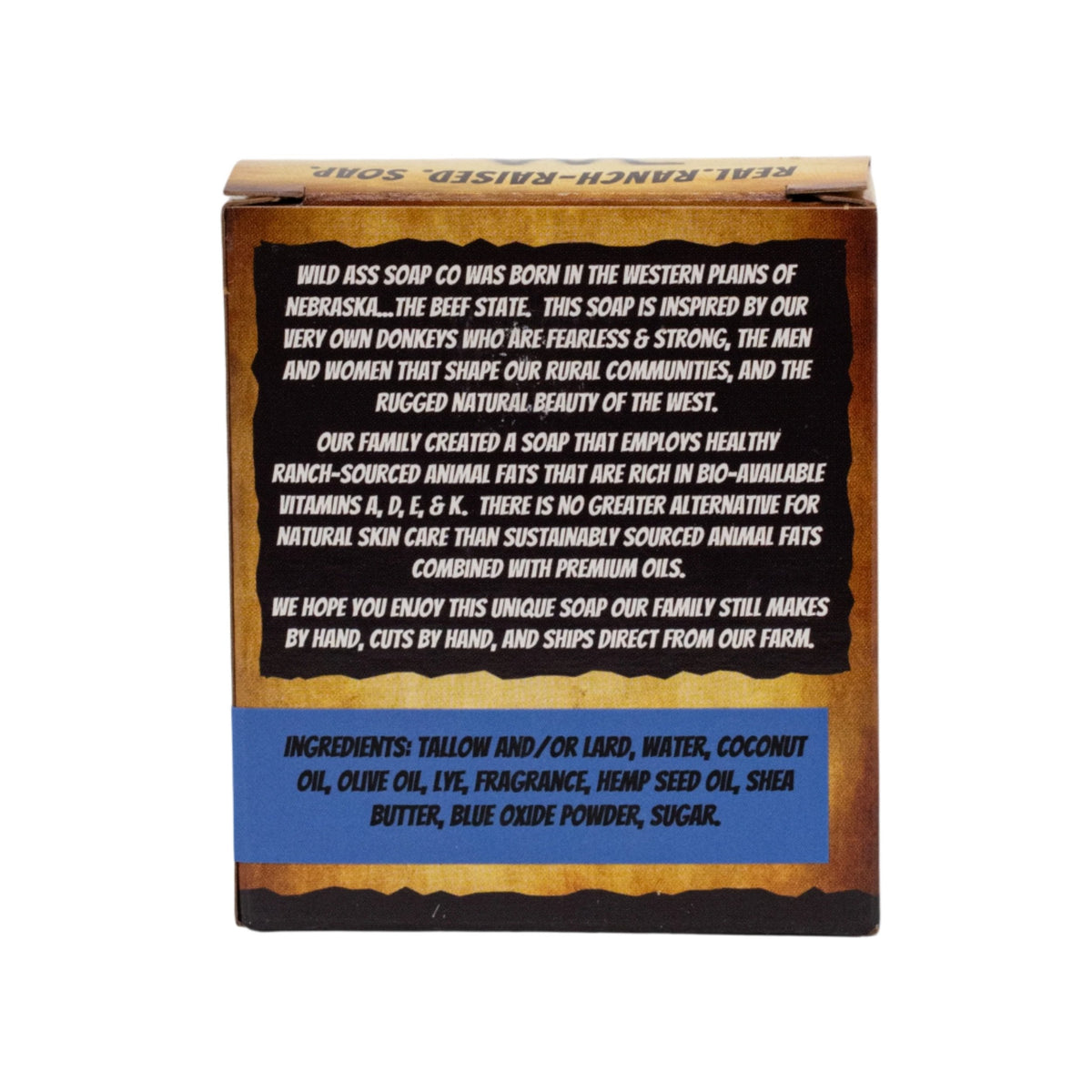 Tallow Bar Soap | Masculine Scent Bundle | 4.5 oz | Wild Ass Soap Co
