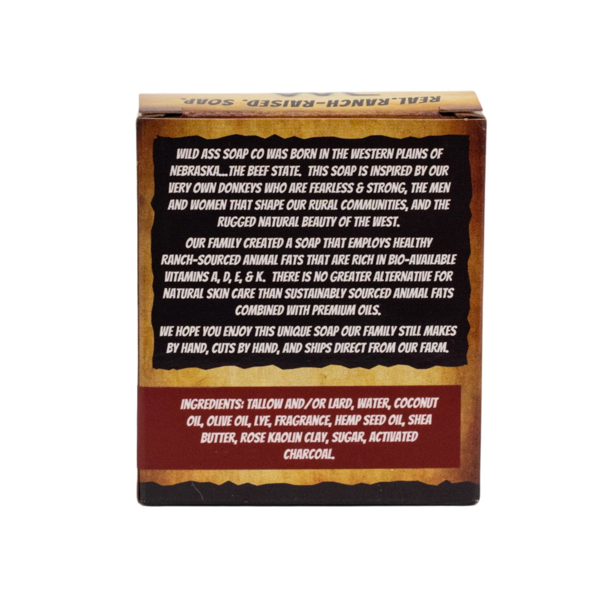 Tallow Bar Soap | Wild West Saloon Scent | Pack of 6 | 4.5 oz | Palm Oil & Paraben Free | Wild Ass Soap Co