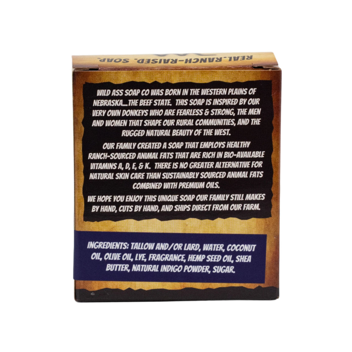 Tallow Bar Soap | Midnight Moon Scent | Pack of 3 | 4.5 oz | Palm Oil & Paraben Free | Wild Ass Soap Co