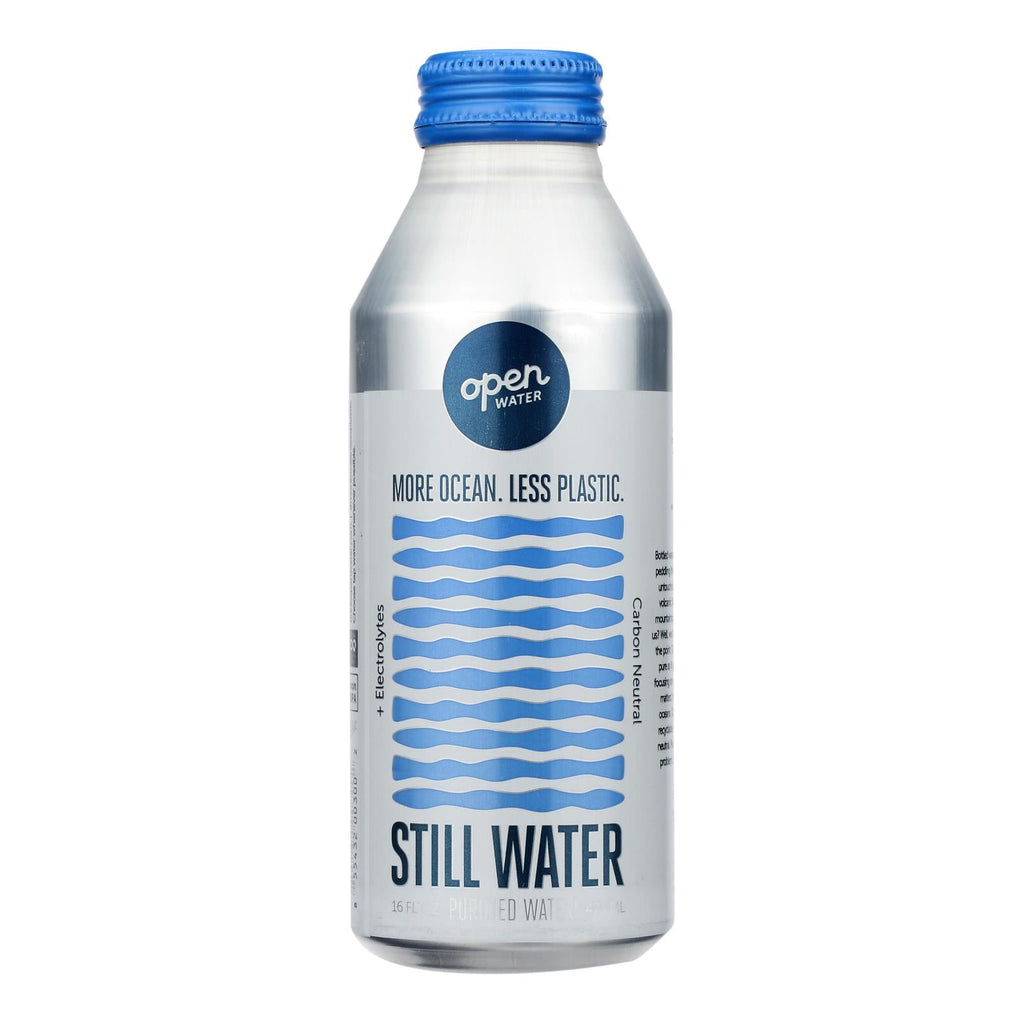 Open Water - Water Stl Elctrlyts Almond Btl (Case of 12-16 Fl Oz)