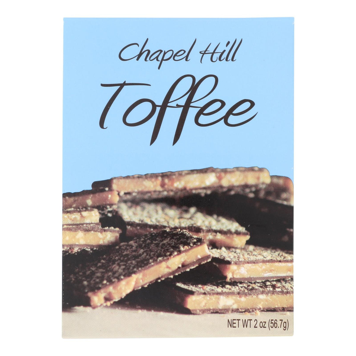 Chapel Hill Toffee - Pecan & Dark Chocolate Toffee - 2 Oz | Case of 24