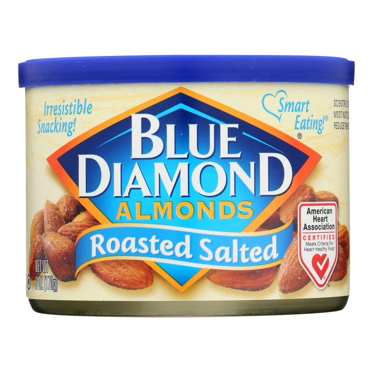 Blue Diamond Roasted Salted Almonds - 12 Pack, 6 Oz Each