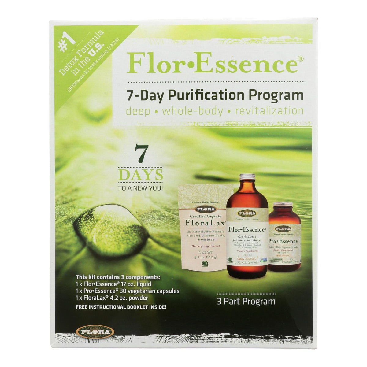 Flora Purification Program 7 Day - 1 Kit - 1 Each