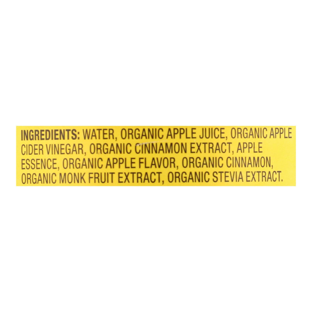 Bragg Apple Cider Vinegar Apple Cinnamon Refresh - 16 Fl Oz (Case of 12)