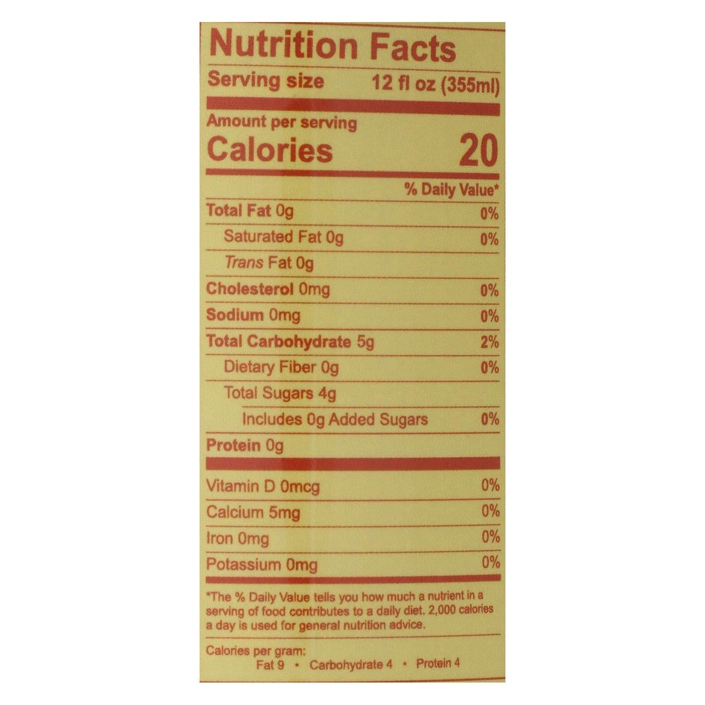 Sanzo Alphonso Mango Sparkling Water, 12 fl oz (Case of 12)
