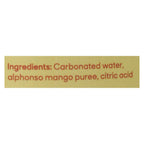 Sanzo Alphonso Mango Sparkling Water, 12 fl oz (Case of 12)