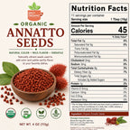 Organic Annatto Seeds – For Achiote Paste & Rice