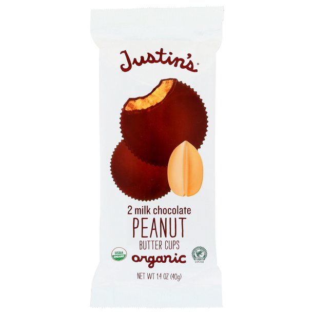 Justin's Peanut Butter Cups Stand-Up Display, 1.4 oz (Case of 144)