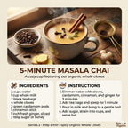 Organic Whole Cloves – For Mulled Wine, Biryani & Spiced Tea