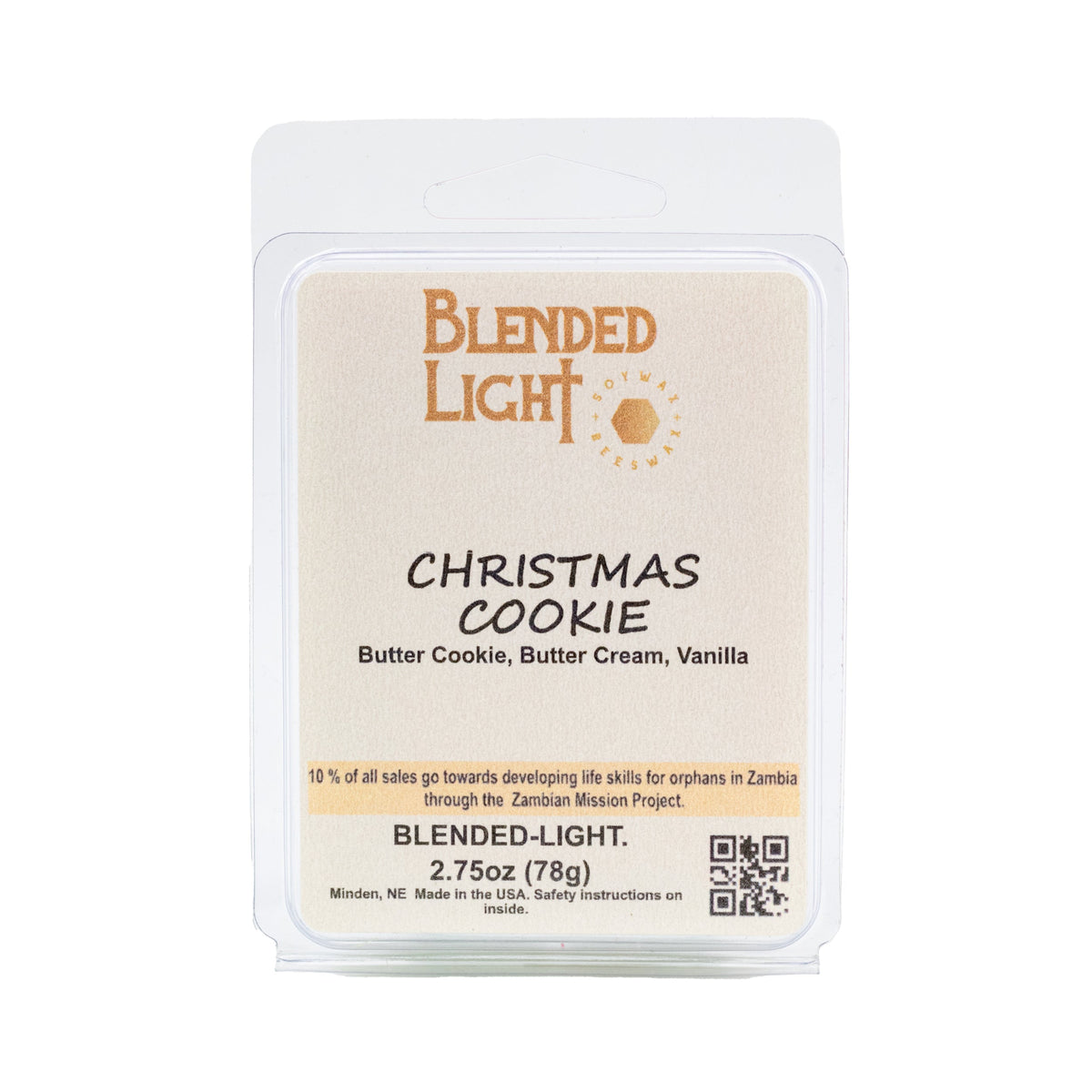 Christmas Cookie Scented Wax Melts | 2.75 oz | Blended Light