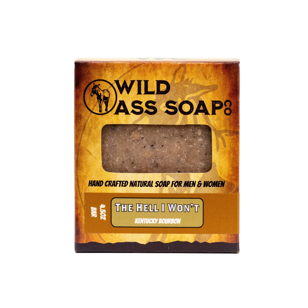 Tallow Bar Soap | The Hell I Won't Scent | Pack of 6 | 4.5 oz | Palm Oil & Paraben Free | Wild Ass Soap Co