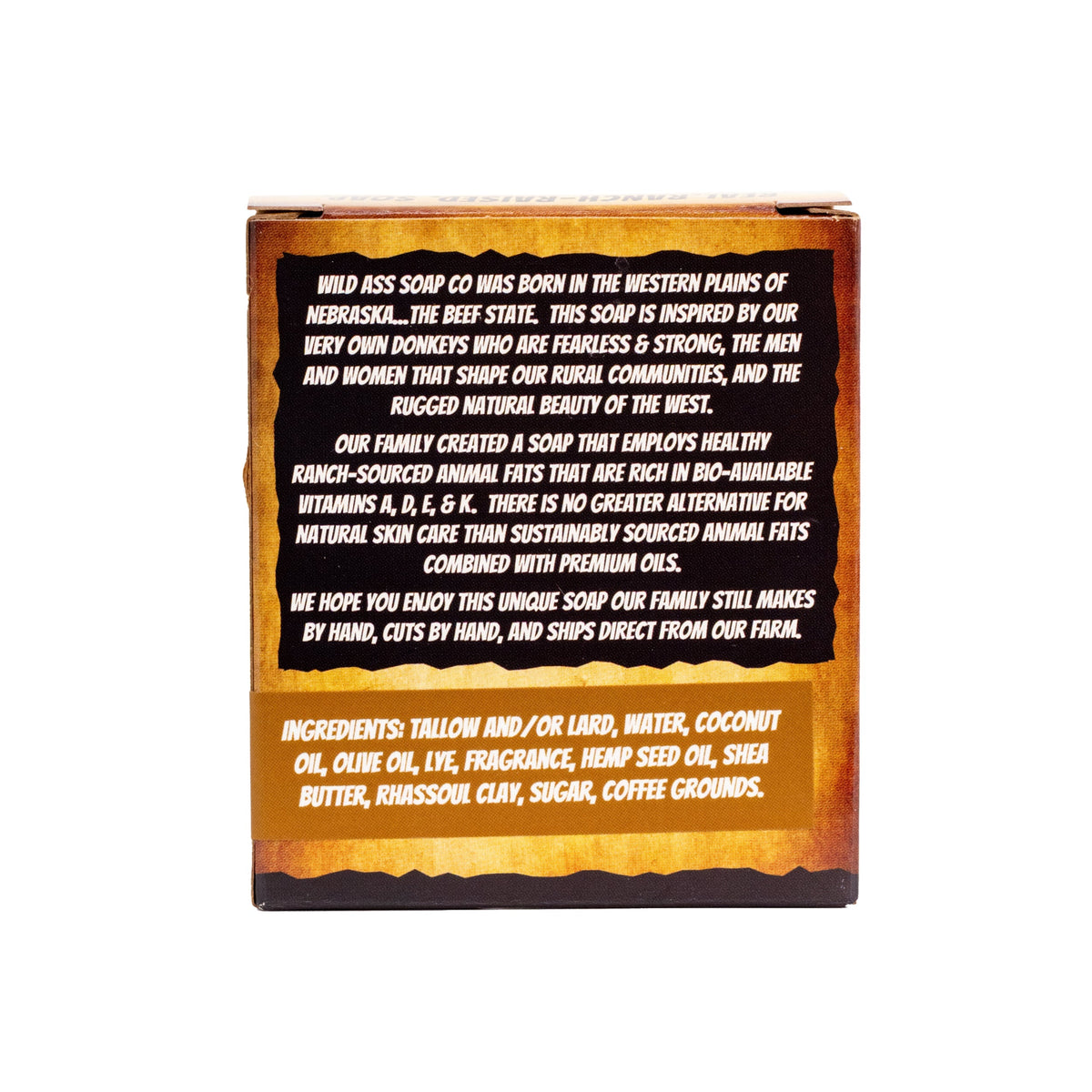 Tallow Bar Soap | The Hell I Won't Scent | Pack of 6 | 4.5 oz | Palm Oil & Paraben Free | Wild Ass Soap Co