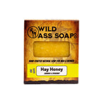 Tallow Bar Soap | Hay Honey Scent | Pack of 3 | 4.5 oz | Palm Oil & Paraben Free | Wild Ass Soap Co