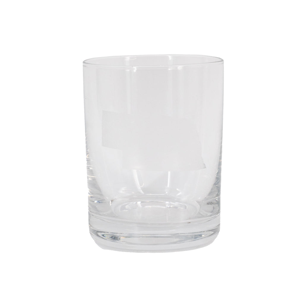Double Old Fashioned Nebraska Etched Rocks Glass | 14 oz | RCK Creations & More