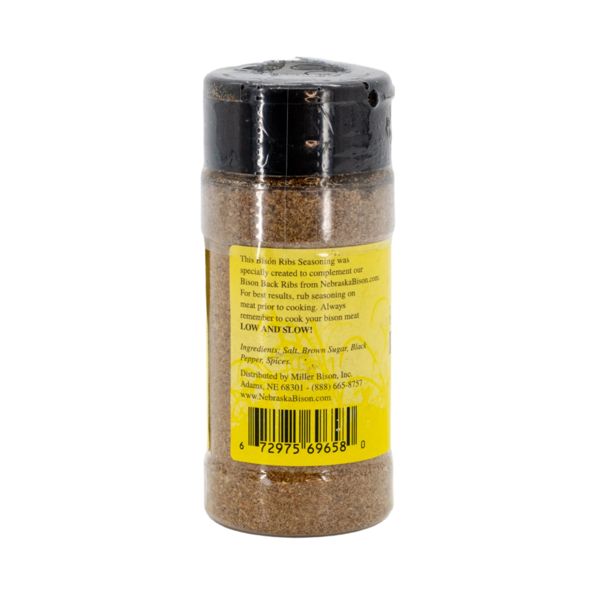 Bison Rib Seasoning | 4 oz | Pack of 2 | Nebraska Bison