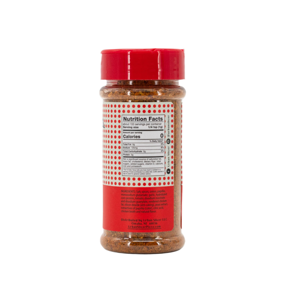 Red Pizza Mojo Pizza Seasoning | Pack of 2 | 4.7 oz | Urban Slicer Pizza Worx